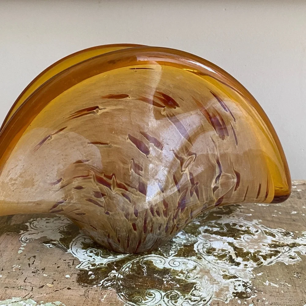 Murano WHITE CRISTAL Murano Hand Made in Italy